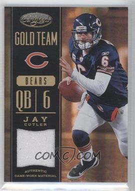 2012 Panini Certified - Gold Team Materials #20 - Jay Cutler /99