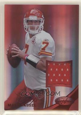 2012 Panini Certified - Materials - Mirror Red #46 - Matt Cassel /199