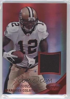 2012 Panini Certified - Materials - Mirror Red #59 - Marques Colston /199
