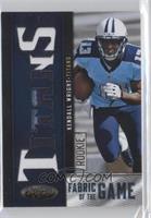 Kendall Wright #/25