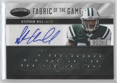 2012 Panini Certified - Rookie Fabric of the Game Jerseys - Die-Cut Team Name Signatures #33 - Stephen Hill /25