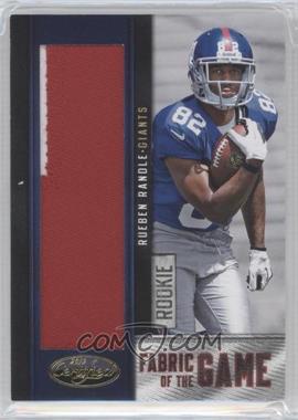 2012 Panini Certified - Rookie Fabric of the Game Jerseys - Prime #30 - Rueben Randle /49