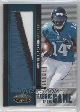 2012 Panini Certified - Rookie Fabric of the Game Jerseys - Prime #4 - Justin Blackmon /49