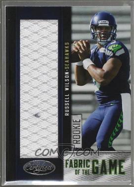 2012 Panini Certified - Rookie Fabric of the Game Jerseys #31 - Russell Wilson /199 [Noted]