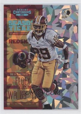 2012 Panini Contenders - [Base] - Cracked Ice 20th Edition #100 - Season Ticket - Santana Moss /20