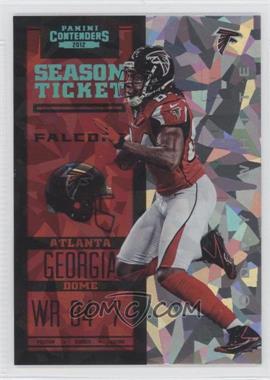 2012 Panini Contenders - [Base] - Cracked Ice 20th Edition #6 - Season Ticket - Roddy White /20