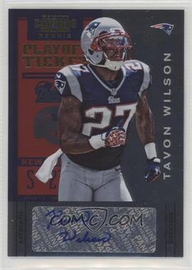 2012 Panini Contenders - [Base] - Playoff Ticket #188 - Tavon Wilson /99