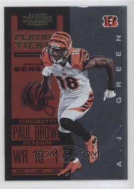2012 Panini Contenders - [Base] - Playoff Ticket #21 - A.J. Green /99