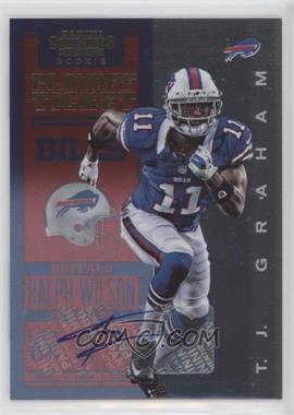 2012 Panini Contenders - [Base] - Playoff Ticket #231 - T.J. Graham /99