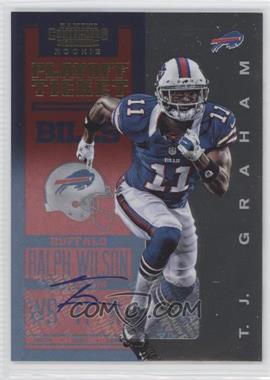 2012 Panini Contenders - [Base] - Playoff Ticket #231 - T.J. Graham /99