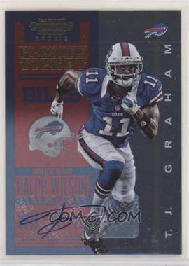 2012 Panini Contenders - [Base] - Playoff Ticket #231 - T.J. Graham /99