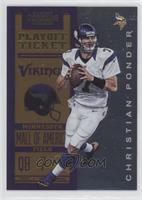 Christian Ponder #/99