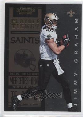 2012 Panini Contenders - [Base] - Playoff Ticket #62 - Jimmy Graham /99