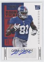 Rookie Ticket Variation - Adrien Robinson #/200