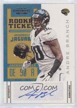 2012 Panini Contenders - [Base] #103.1 - Rookie Ticket - Andre Branch /500