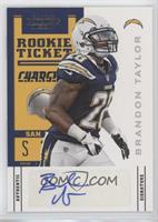 Rookie Ticket Variation - Brandon Taylor