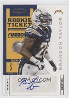 Rookie Ticket Variation - Brandon Taylor