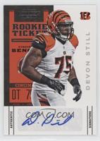 Rookie Ticket Variation - Devon Still #/75