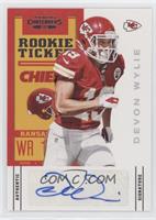 Rookie Ticket - Devon Wylie