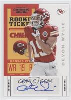 Rookie Ticket Variation - Devon Wylie #/200