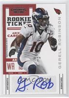 Rookie Ticket Variation - Gerell Robinson