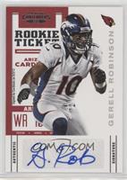 Rookie Ticket Variation - Gerell Robinson