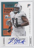 Rookie Ticket Variation - Jonathan Martin