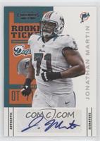 Rookie Ticket Variation - Jonathan Martin