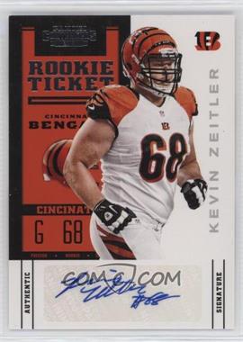2012 Panini Contenders - [Base] #154.1 - Rookie Ticket - Kevin Zeitler [EX to NM]