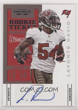 2012 Panini Contenders - [Base] #158.1 - Rookie Ticket - Lavonte David