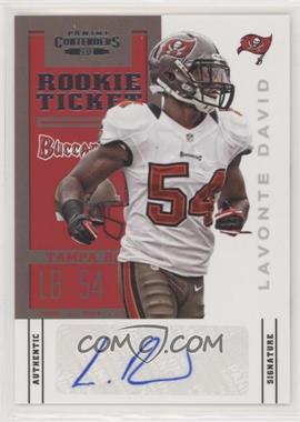 2012 Panini Contenders - [Base] #158.1 - Rookie Ticket - Lavonte David