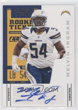 2012 Panini Contenders - [Base] #166.1 - Rookie Ticket - Melvin Ingram