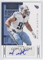 Rookie Ticket - Mike Martin