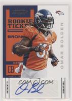 Rookie Ticket Variation - Omar Bolden [Noted]