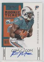 Rookie Ticket Variation - Rishard Matthews #/200