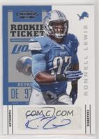 Rookie Ticket Variation - Ronnell Lewis #/50