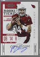 Rookie Ticket Variation - Ryan Lindley [Noted]