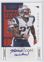 Rookie Ticket Variation - Tavon Wilson