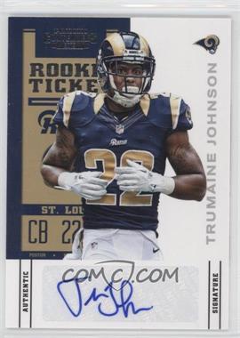 2012 Panini Contenders - [Base] #193.2 - Rookie Ticket Variation - Trumaine Johnson