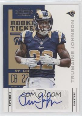 2012 Panini Contenders - [Base] #193.2 - Rookie Ticket Variation - Trumaine Johnson