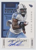 Rookie Ticket Variation - Zach Brown