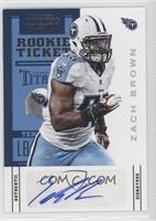 Rookie Ticket Variation - Zach Brown