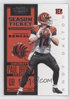 Season Ticket - Andy Dalton