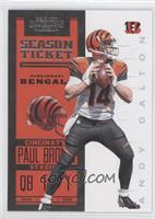 Season Ticket - Andy Dalton