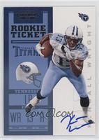Rookie Ticket RPS Variation - Kendall Wright #/125