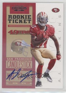 2012 Panini Contenders - [Base] #210.2 - Rookie Ticket RPS Variation - A.J. Jenkins /200