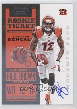 2012 Panini Contenders - [Base] #216.1 - Rookie Ticket RPS - Mohamed Sanu /550