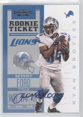 2012 Panini Contenders - [Base] #222.1 - Rookie Ticket RPS - Ryan Broyles