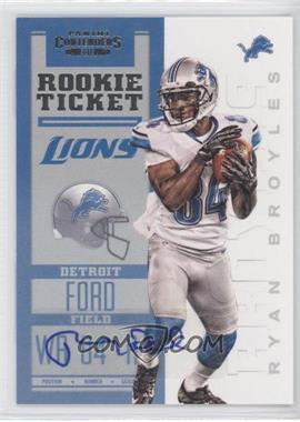 2012 Panini Contenders - [Base] #222.1 - Rookie Ticket RPS - Ryan Broyles