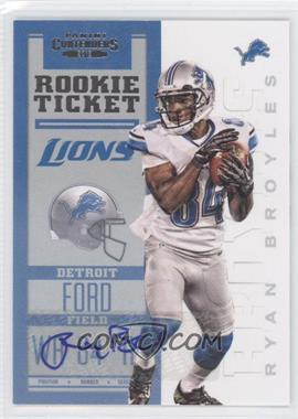 2012 Panini Contenders - [Base] #222.1 - Rookie Ticket RPS - Ryan Broyles